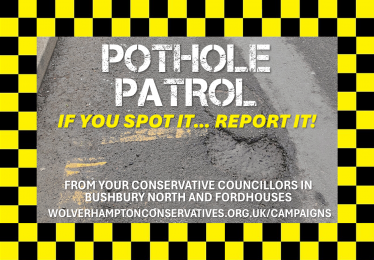 Graphic/logo for Pothole Patrol